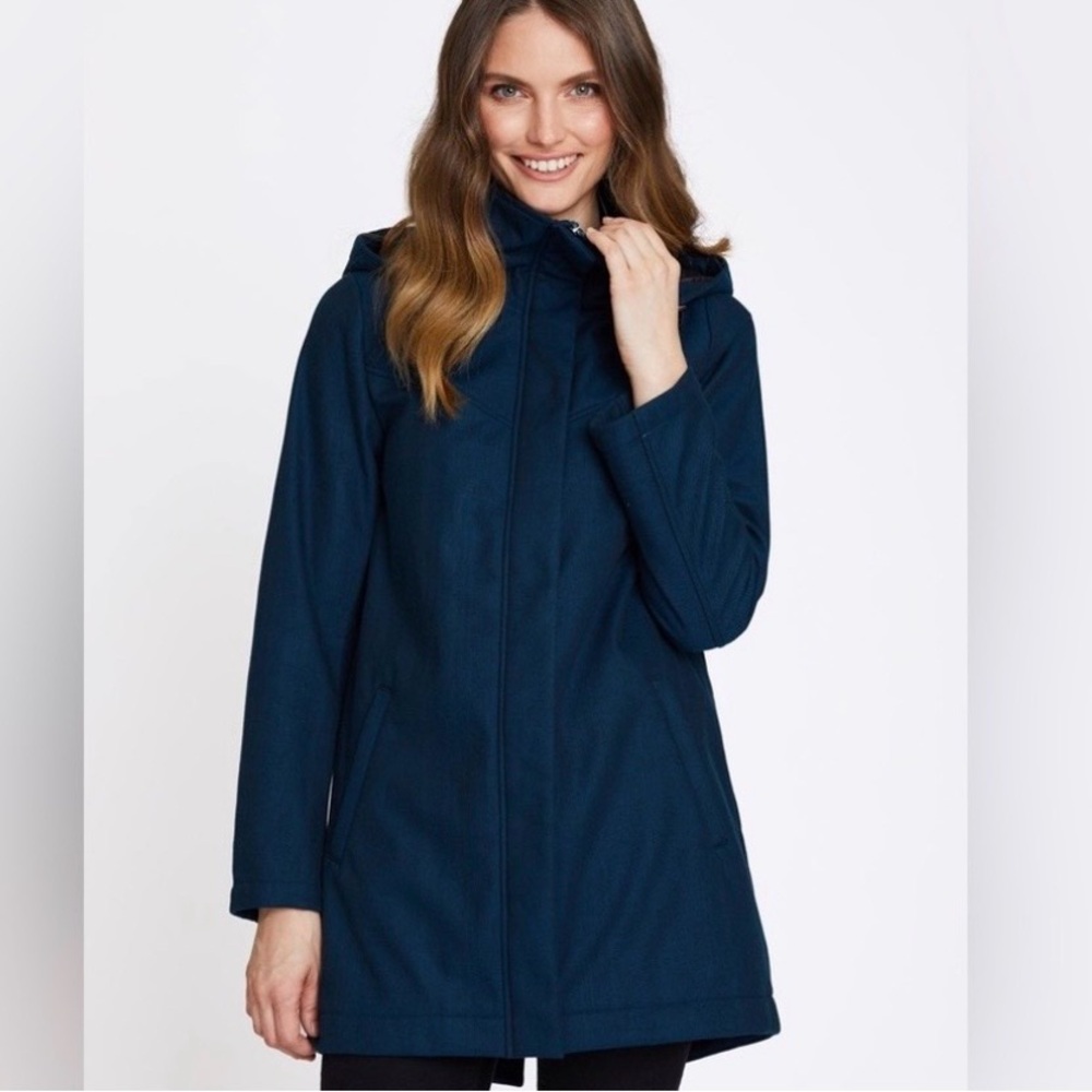 Women's teal Trench Coat